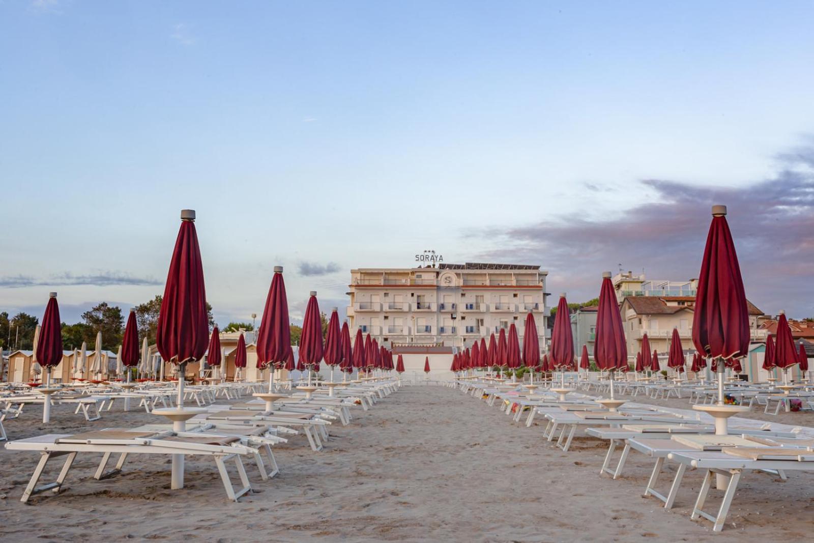 Hotel Soraya - Spiaggia Sawasdee Riccione Eksteriør bilde